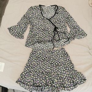 ZARA flowering dress